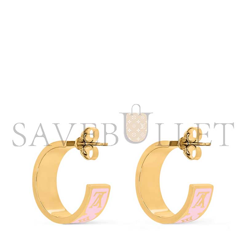 l0vis Vvtt0n nanogram enamel earrings m01831